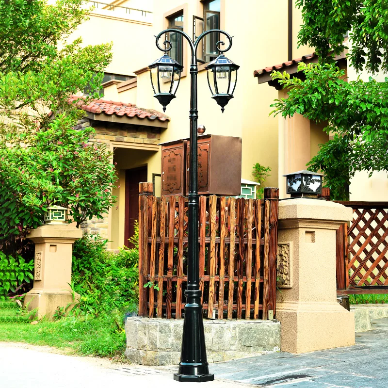 LED Streetlight Style Outdoor Light Lamppost