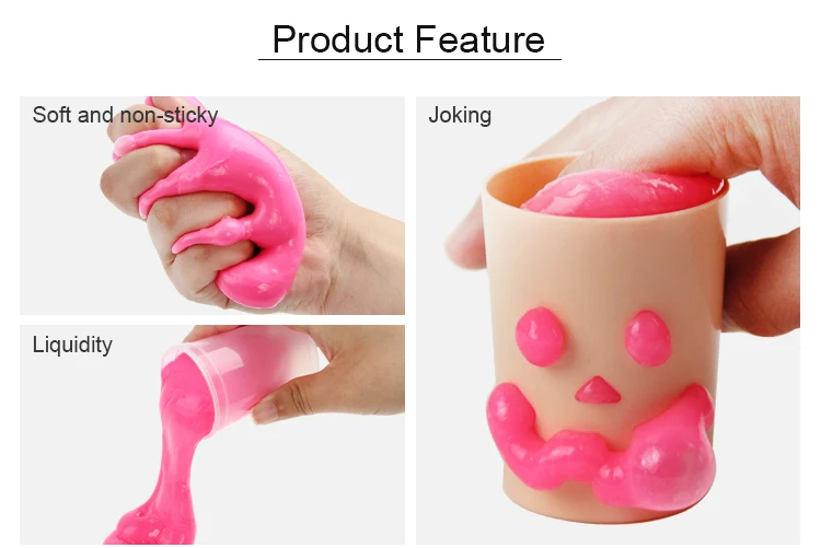 Amazon ベストセラー 90 グラム空気乾燥絵文字スライムノイズパテ冗談 Buy Amazon ベストセラー絵文字スライム Product On Alibaba Com