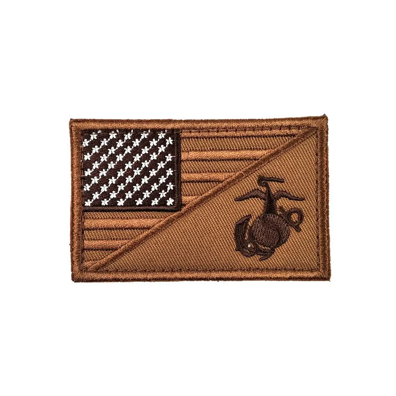 Usa Flag & Us Navy Seals Tactical Patch Usa Army Military Embroidered ...