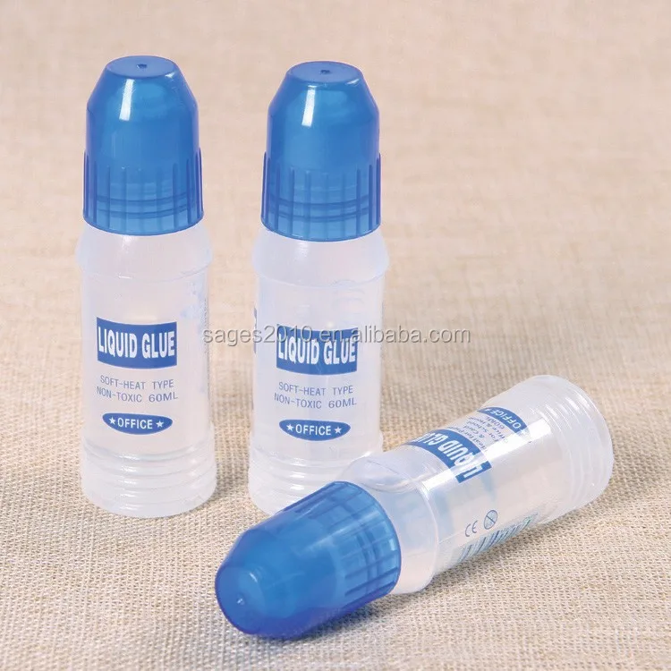 60ml Nontoxic Stationery Liquid Glue Stick,Water Glue,Adhesive Glue