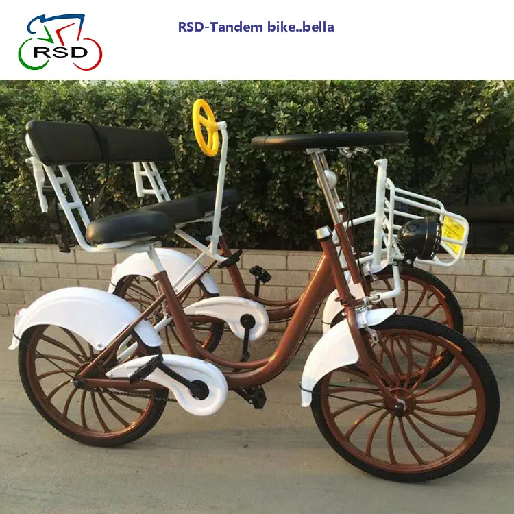 New Model 24 Inch Size Wheel 4 Persons Tandem Bike/four Seats Surrey