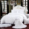 European-style Bright color three-pieces suit comforter Bedding set