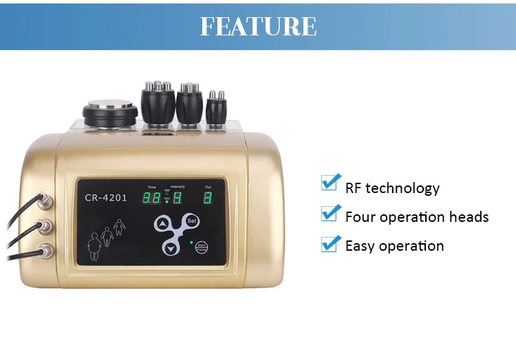 4 in 1 rf ultrasound fat cavitation machine for weight loss body slimming