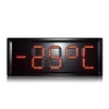 small led digital clock led time and temperature signs