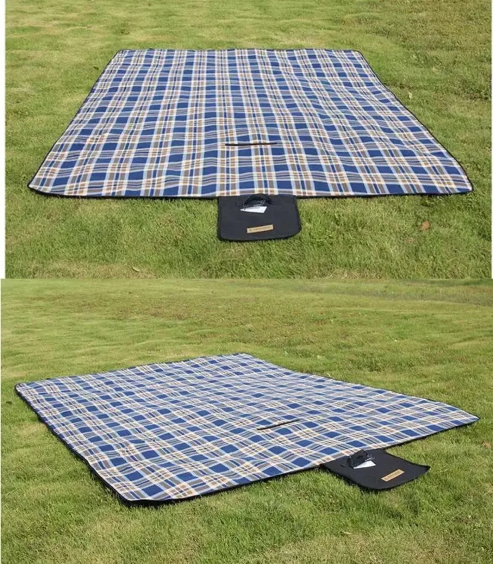 Woqiwholesale Waterproof Outdoor Beach Picnic Camping Mat Travel