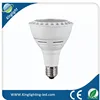 High power 35W LED PAR30 bulb and use indoor spotlight black color pr white color track light par 30 par38 par20 30 w 35w 40 w