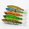 New product OEM Hard body soft tail 2 section joined 55g big game sea fishing lure Swimbait
