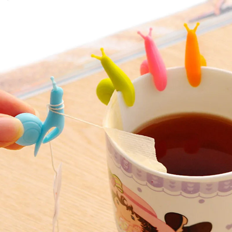 Silicone Snail Tea Bag Holder Clips Buy Silicone Snail Tea Bag Holder