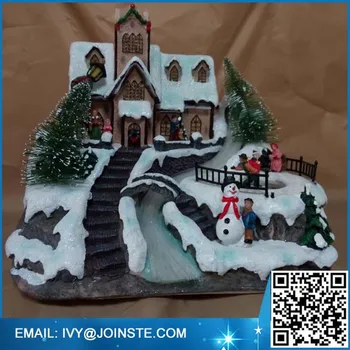 miniature christmas village figures