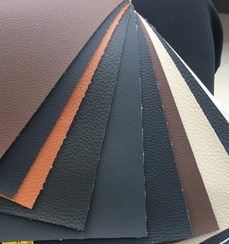 High quality synthetic pvc leather stocklot for car seat cover