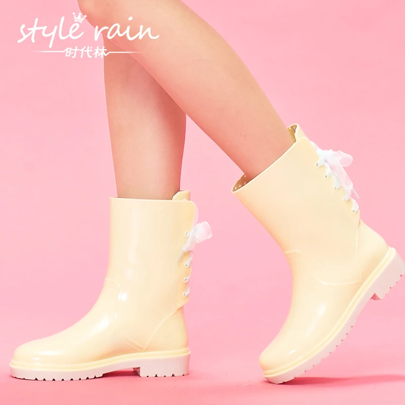 half rain boots