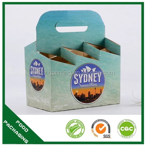 Cardboard Beer Carrier,Take Away Beer Holder,Beer Paper Tray Buy