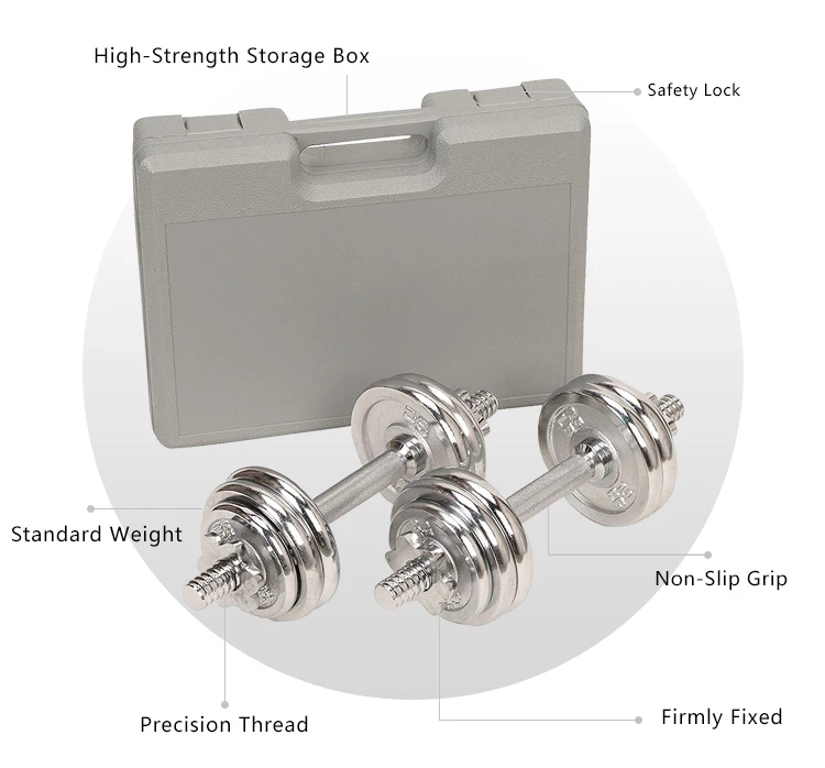 Fitness Home Gym 10kg Weight Lifting Adjustable Dumbbell Set Buy