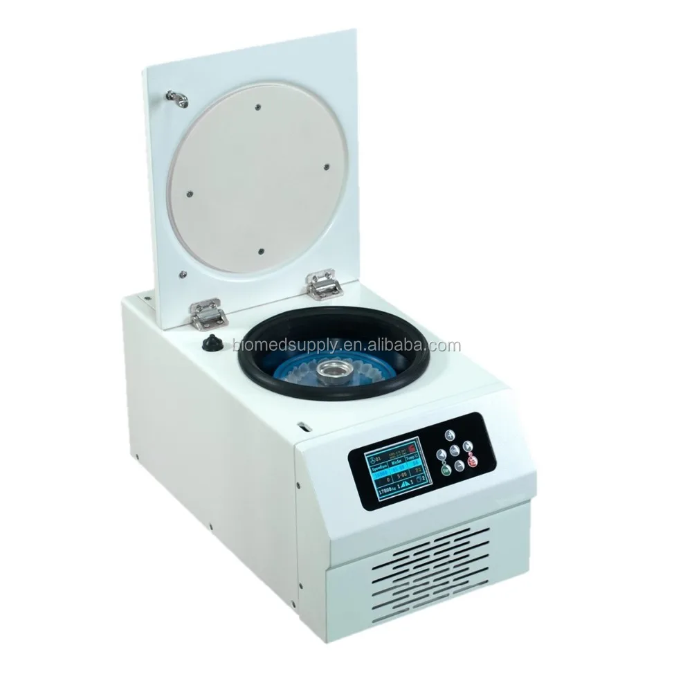 High Speed Tabletop Temperature Control Refrigerated Centrifuge With