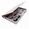 Create Your Own Brand 4 Pairs Faux Eye Lashes Book Light Pink Marble Magnetic Boxes