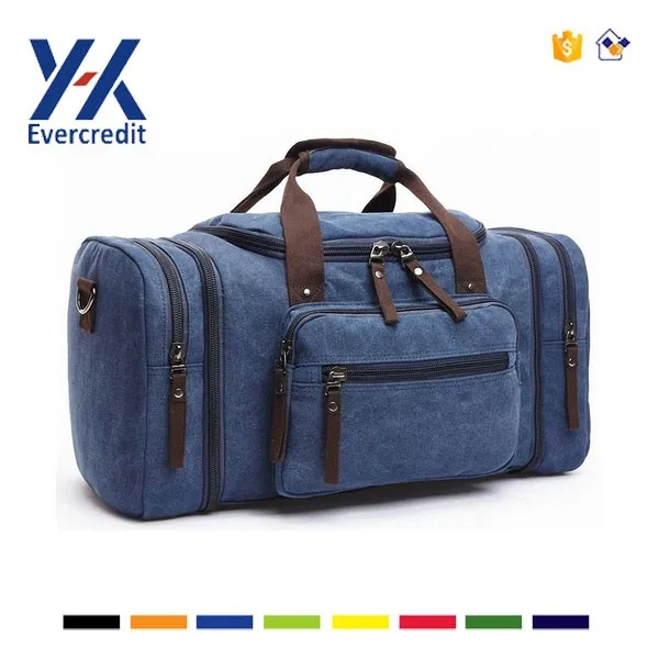 New Style Fashion Good Quality Canvas Gym Duffle Bag for Men