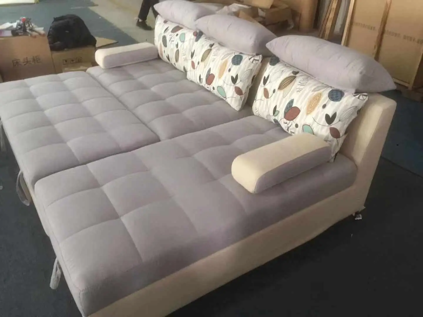 Quality Transformer Fabric Hide A Bed Sofa With Storage Buy Furniture