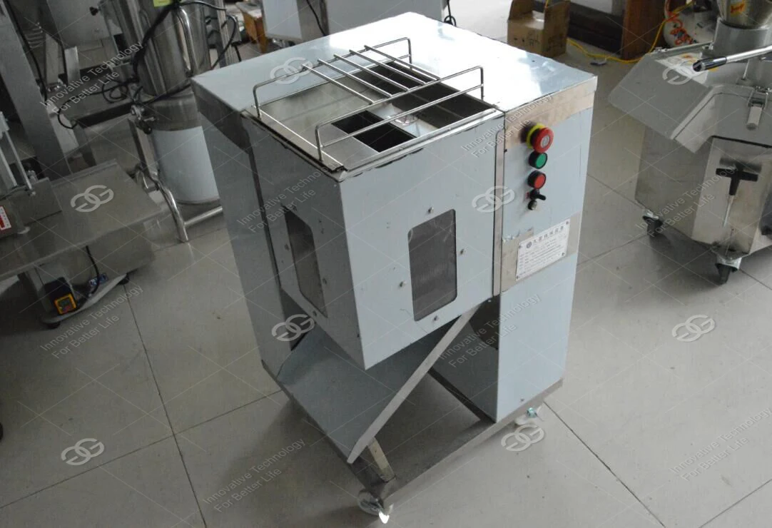 Professional Commercial Small Fresh Meat Slicer Goat Cube Dicer Beef  Slicing Cooked Chicken Cutter Meat Cutting Machine Price in Zhengzhou,  Henan, China
