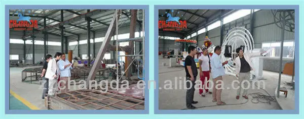 thrill amusement equipment long arm bouncing machine