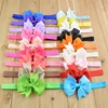 Girl headband Girl bow headband flower with butterfly hair band for kids hair accessories
