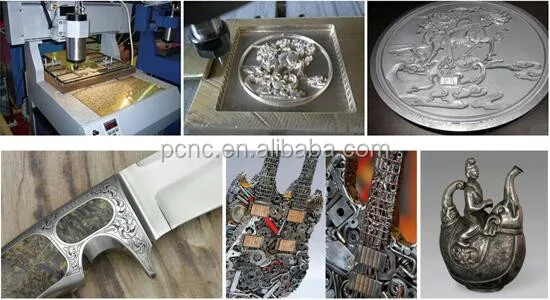 Cheap 6090 metal cnc router working for the metal JPG0609
