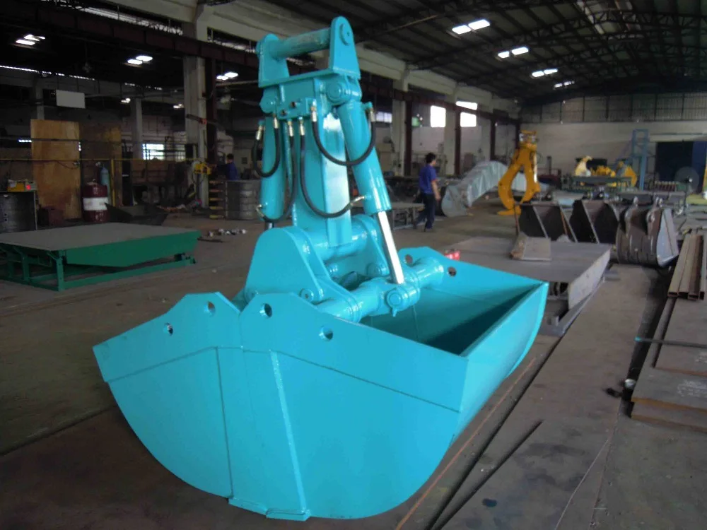Construction Parts Excavator Attachment Sk200 Clamshell Bucket For Sale
