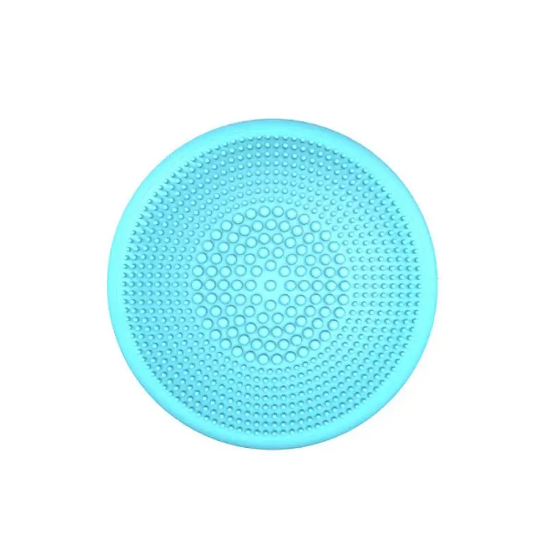 Electric Facial Cleansing Brush Silicone Vibration Mini Cleaner Deep Pore Round Cleaning Skin Massage face brush cleansing