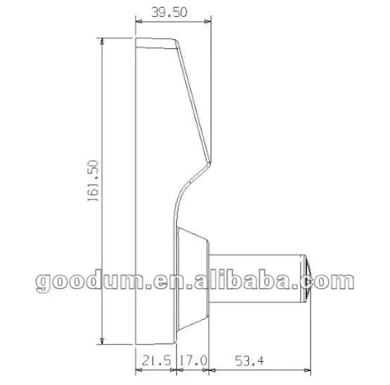 D6600 digital locks for lockers