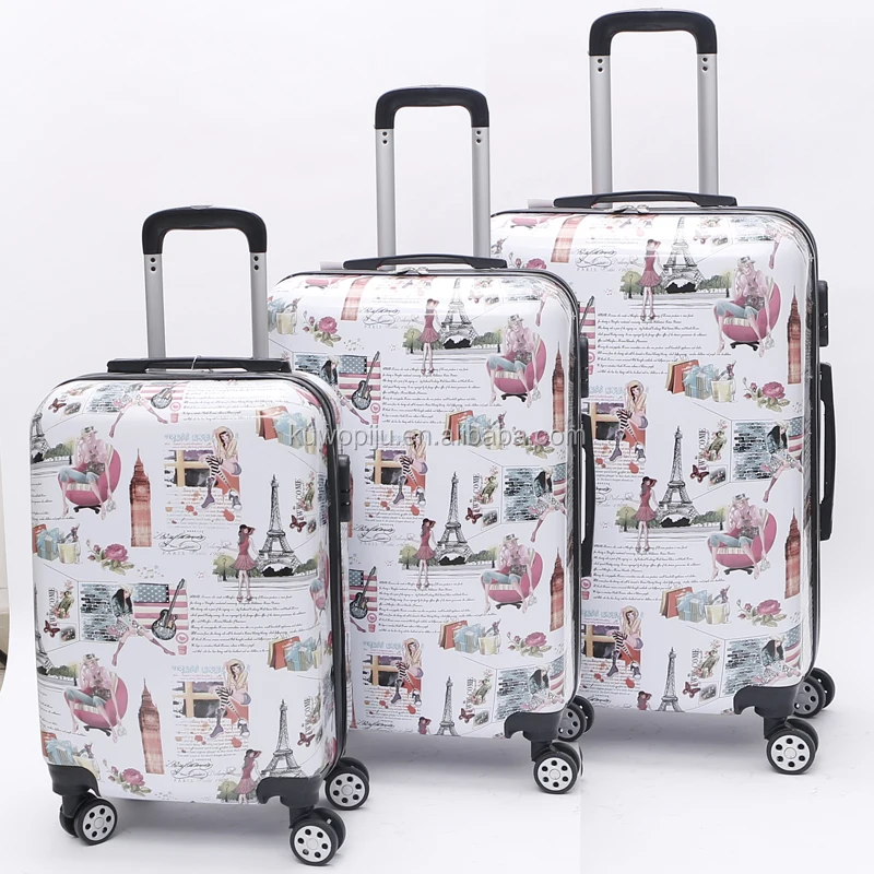 Most Fashionable Factory Price Travel Trolley Luggage with Butterfly Image  Printed - China Luggage and Trolley Luggage price