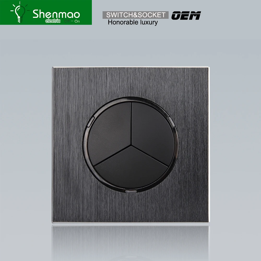 Modern Aluminium Golden Color Wall Mount Electrical Switches Buy