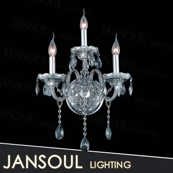 Chinese Por Famous Brand 3 Candle Holder Green Crystal Chinese Por Famous Brand 3 Candle Holder Green Crystal Chandelier Vintage Clic Home Wall Lamp