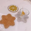 wholesale decorative nice star shape cup coaster for table for children