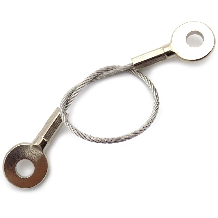 Indital Stainless Steel Eye Terminal To Crimp Wire Cable Assembly Sling