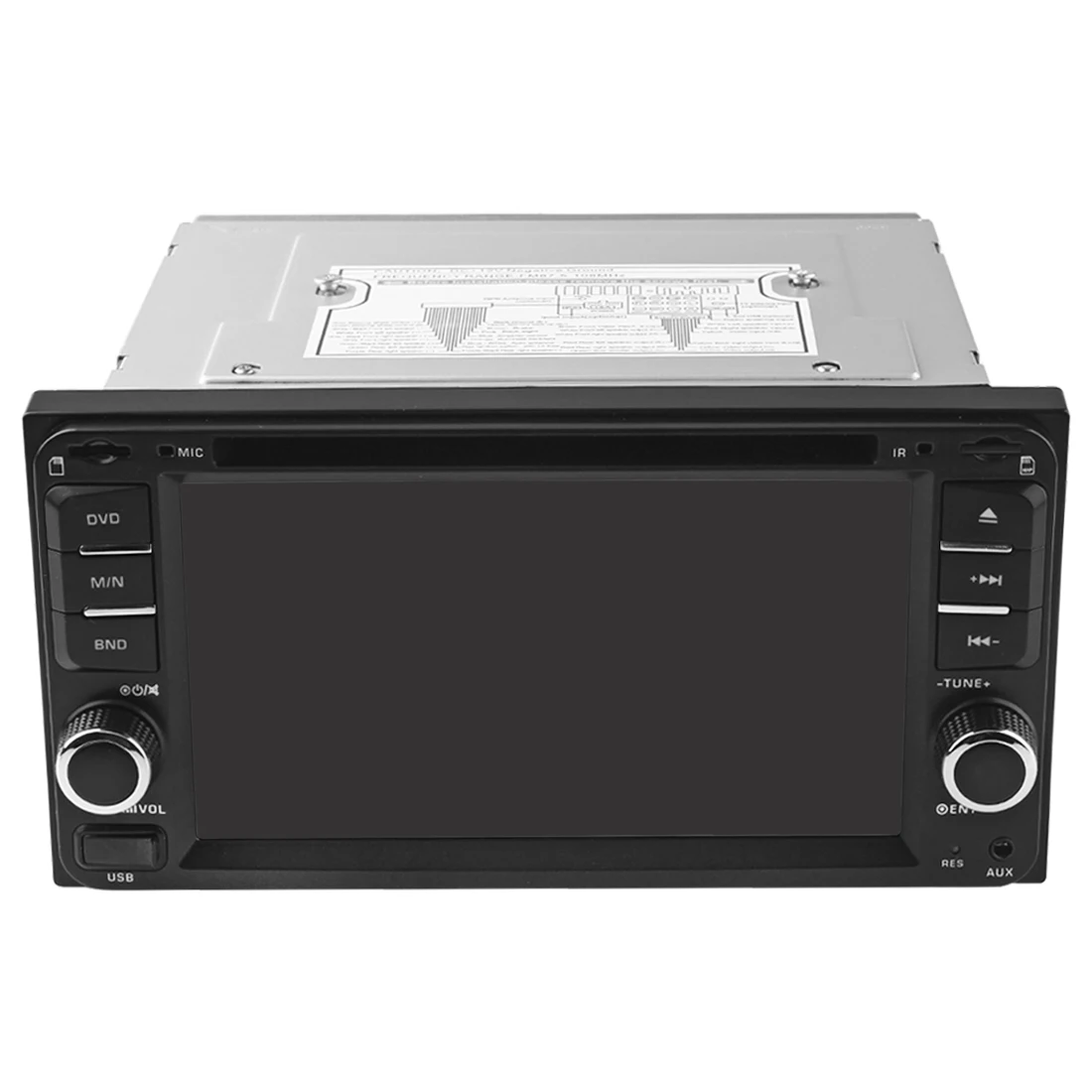 2 Din Car Dvd Stereo Multimedia Universal Palyer For Toyota1 With Gps Navigation/bluetooth/wifi