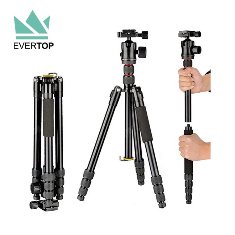 Best Seller Pro Quality Traveler Professional Tripod Camera Aluminum