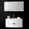 Austalian Standard High gloss white lacquer bathroom design vanities