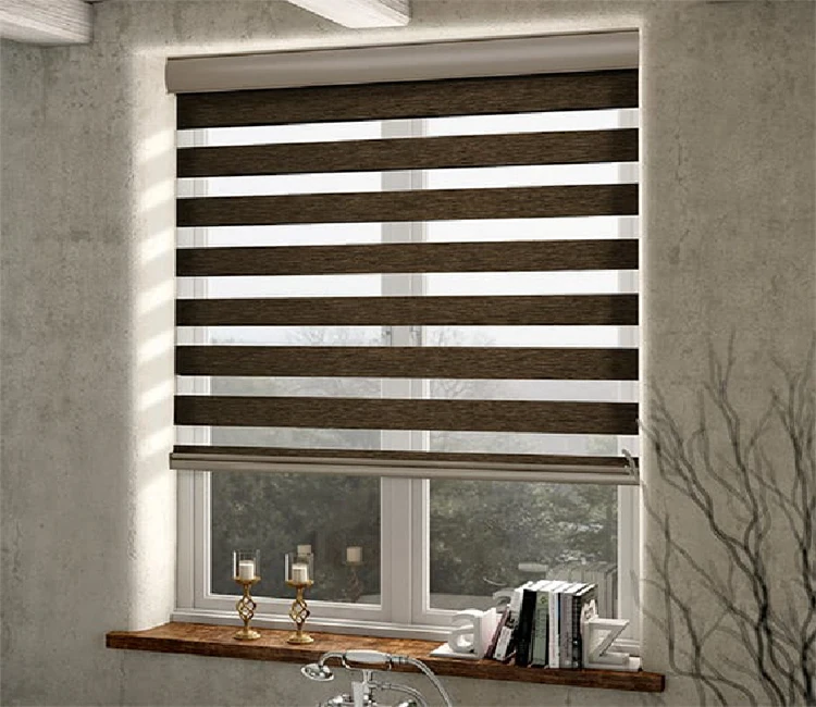 自定义窗口卷帘时尚 combi 半自动卷帘无绳卷帘