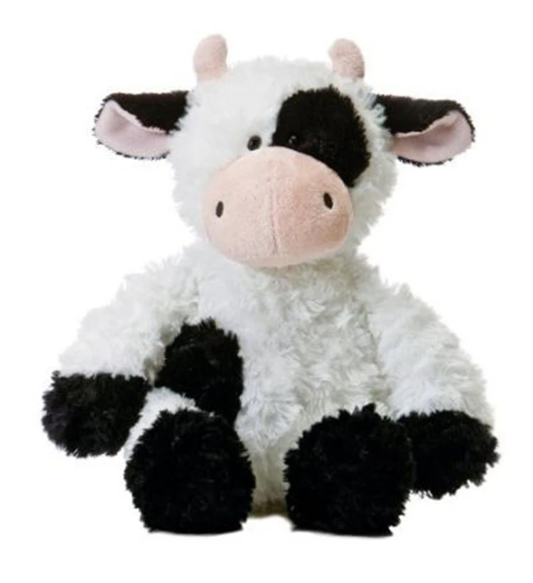 pink cow plush toy