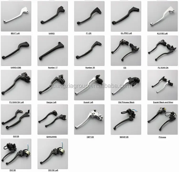 Motorcycle Handle Levers Fz16 Clutch/brake Lever Set Handle