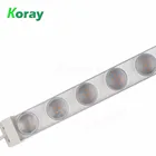 12ワット調光可能なsmd 5050光ledパネル植物金属ハロゲン化物cflを育てるライトバーフィクスチャledストリップフルスペクトラム