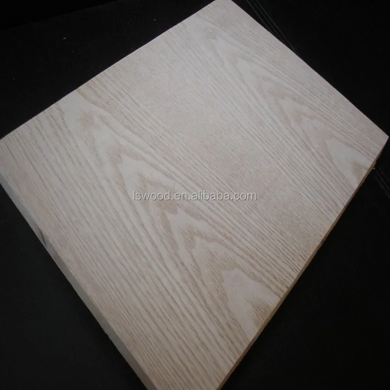 Two Sides Red Oak Veneer Laminated Mdf 18mm Buy Oak Veneer Mdf,Oak