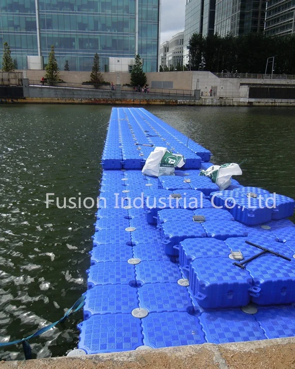 New Material Plastic Floating Dock Pontoon Cube Used Float Boat Dock