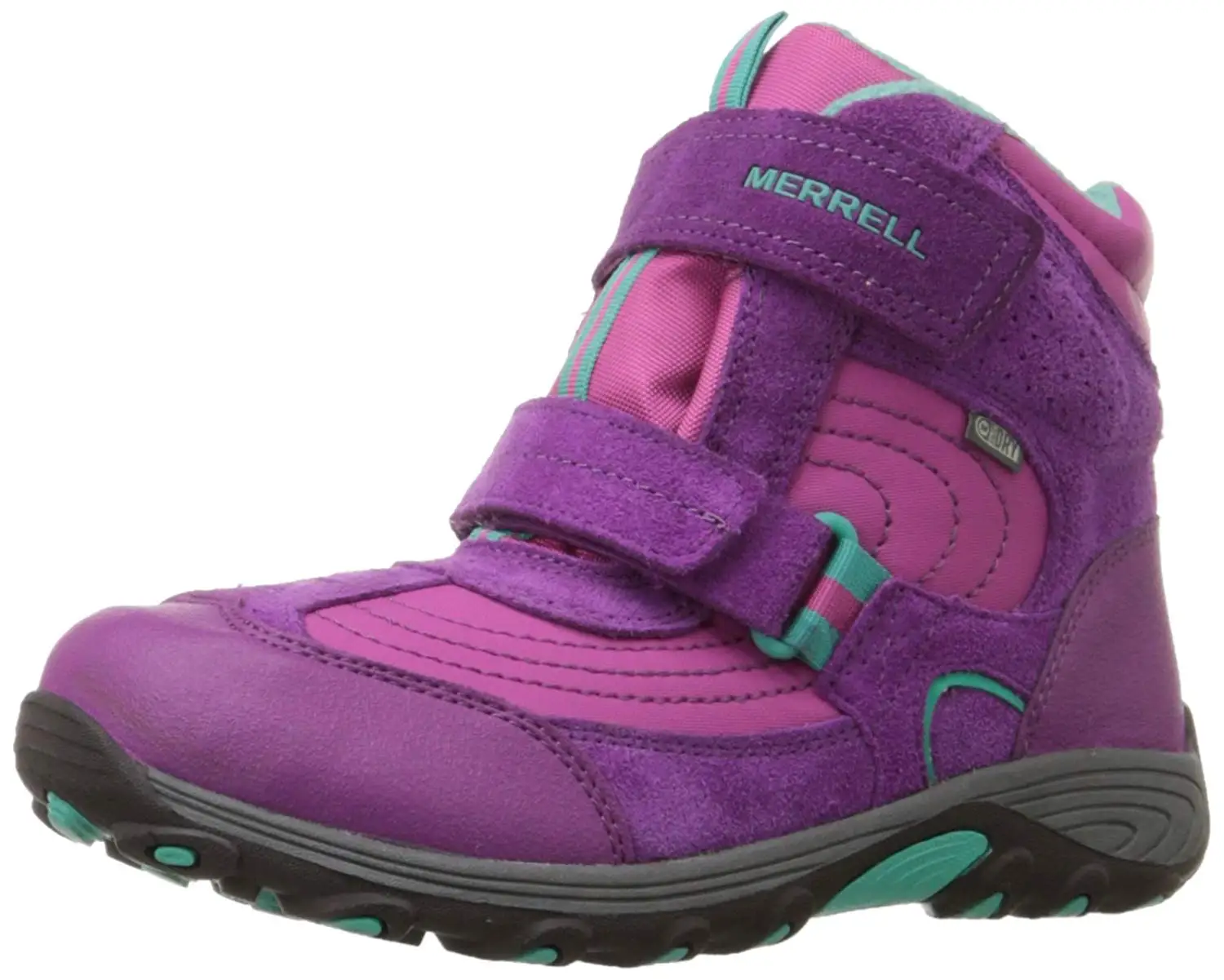 Unisex Childrens Merrell Waterproof Ankle Boots /'Moab Polar Mid Strap WTPF Kids/'