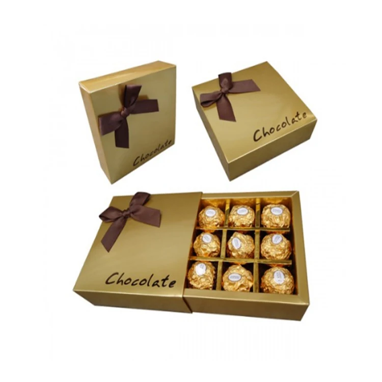 Chocolate Paper Box With Cheap Price 