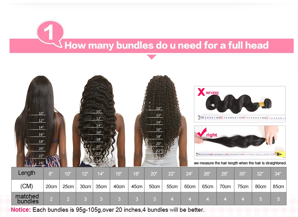 frontal médio ratio100 % pacotes de cabelo