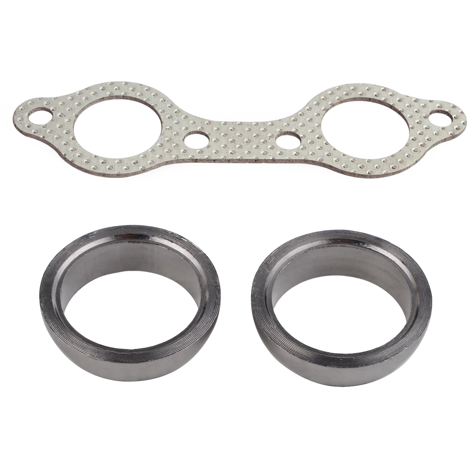 Nicecnc Exhaust Donut + Manifold Gasket Rebuild Kit For Polaris 3610047