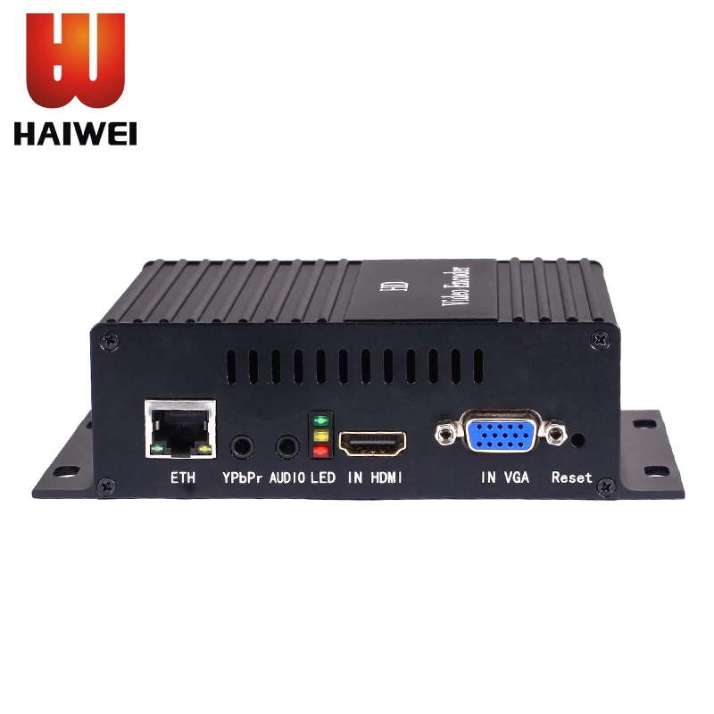 Haiwei Avc/ H.264 Hdmi / Cvbs / Vga / Ypbpr Input Video Encoder Hdmi