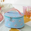 Factory spot double-deck for wholesales drawstring lazy cosmetic bag