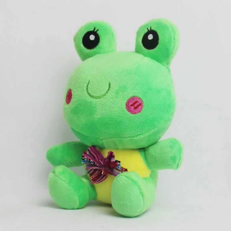 cute plush frog