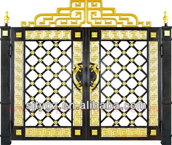 Fashion Modern cast iron gate grill designs